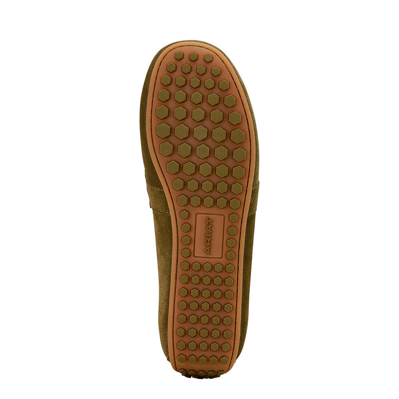 Ariat Women`s Dark Olive Suede Selene Driving Moc