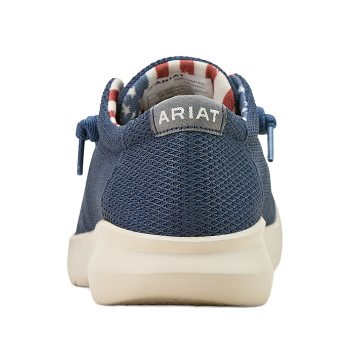 Ariat Men`s Hilo Navy Mesh Casual Shoe