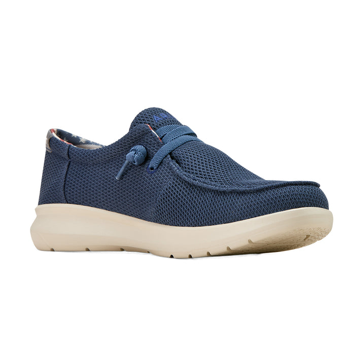 Ariat Men`s Hilo Navy Mesh Casual Shoe