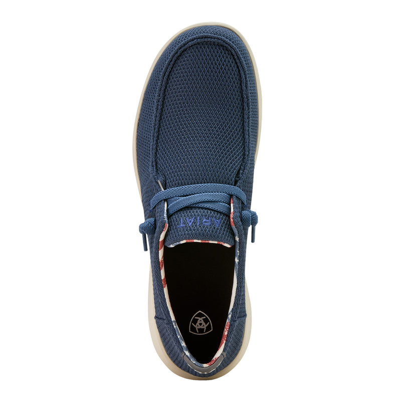 Ariat Men`s Hilo Navy Mesh Casual Shoe