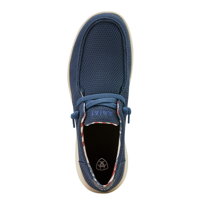 Ariat Men`s Hilo Navy Mesh Casual Shoe
