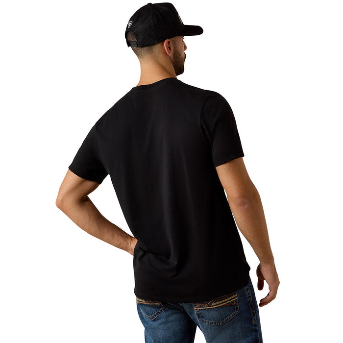 Ariat Men's Barn Shield Black Tee Shirt