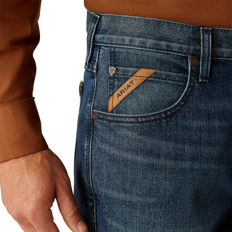 Relentless By Ariat Mens M5 Blade NXS Straight Leg Jeans