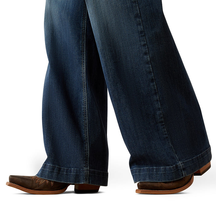 Ariat Women's Ultra High Rise Rosalie Natalia Wide Leg Jeans