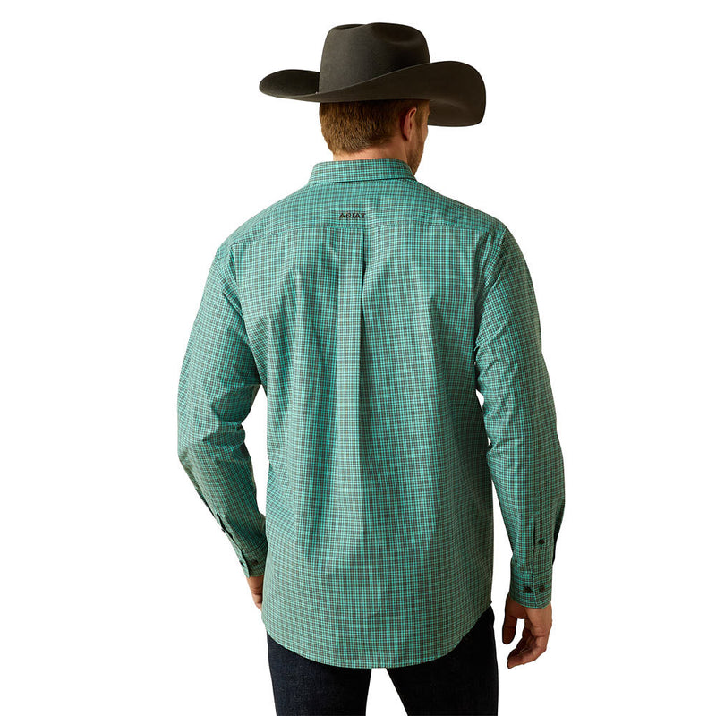 Ariat Men's Pro Series Aqua Blue Classic Shirt