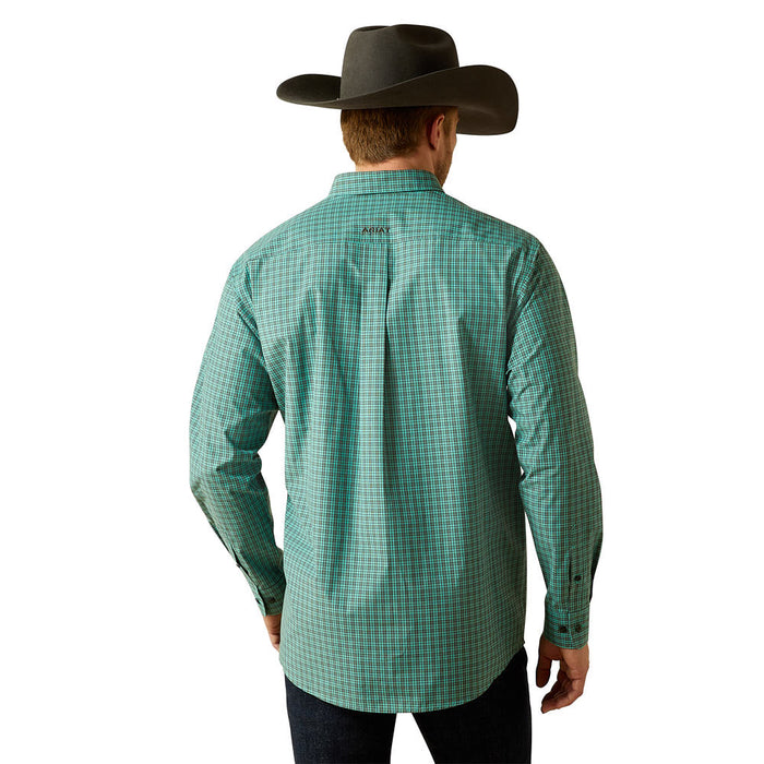 Ariat Men's Pro Series Aqua Blue Classic Shirt