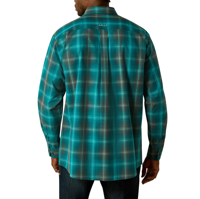 Ariat Men's Dark Teal Pro Series Bear Shirt