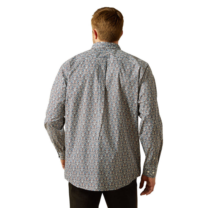 Ariat Men's Teagan Classic Blue Shirt