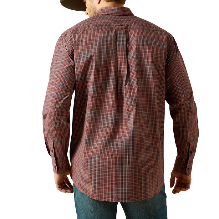 Ariat Men's Burgundy Pro Series Travis Shirt