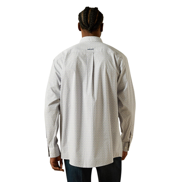 Ariat Men's Declan White Wrinkle Free Shirt