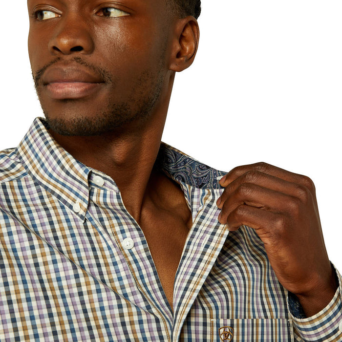 Ariat Men's Wrinkle Free Dusty Classic Fit Shirt
