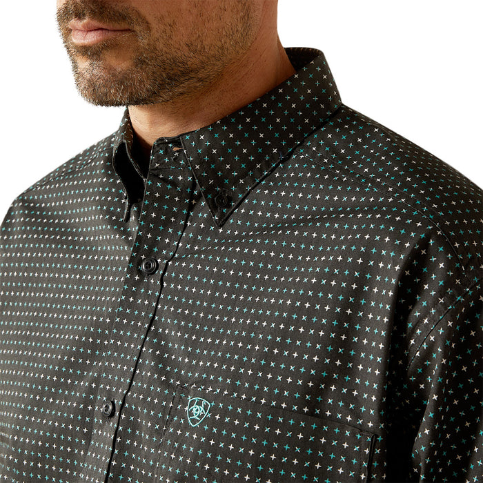 Ariat Men's Belmont Black Long Sleeve Shirt