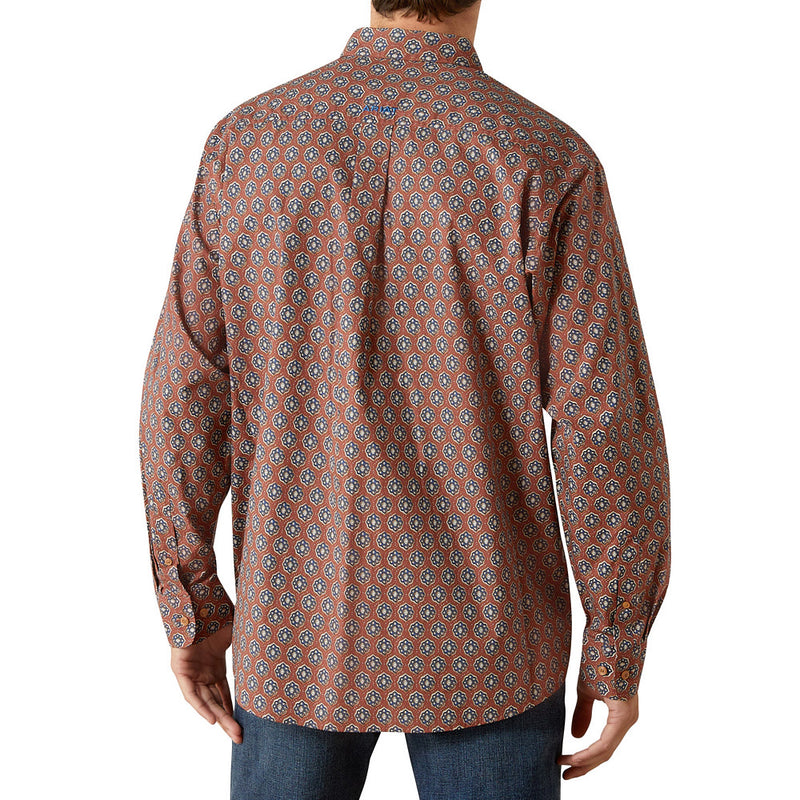 Ariat Men's Brown Shaw Long Sleeve Button Shirt
