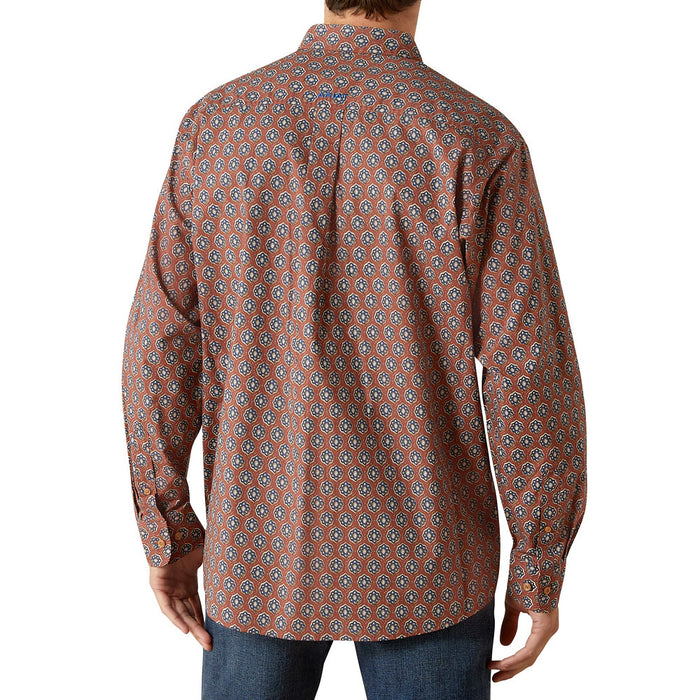 Ariat Men's Brown Shaw Long Sleeve Button Shirt