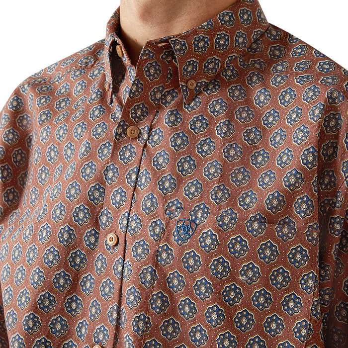 Ariat Men's Brown Shaw Long Sleeve Button Shirt