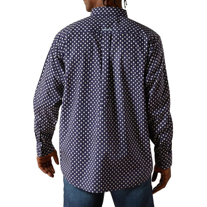 Ariat Men's Dark Blue Stone Long Sleeve Shirt