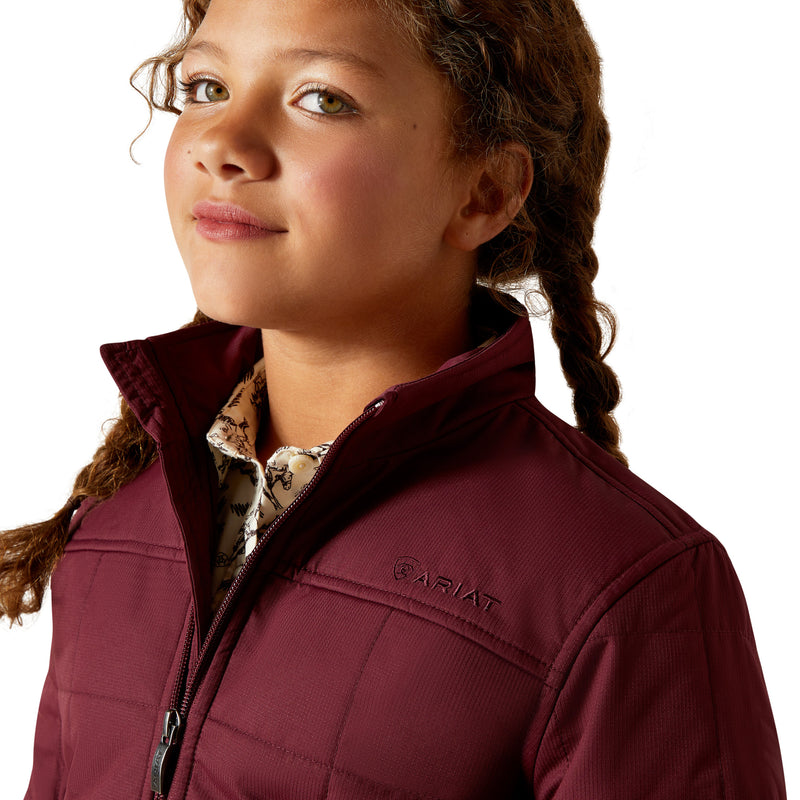 Ariat Girl's Windsor Wine Crius Jacket