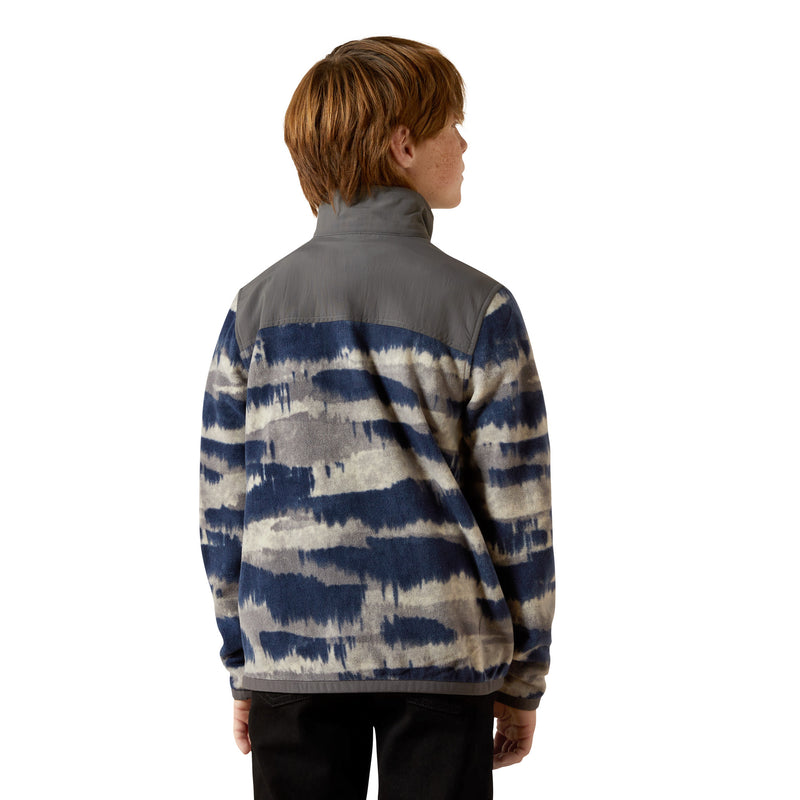 Ariat Boy's Basis Dark Denim Southwest Sweatshirt