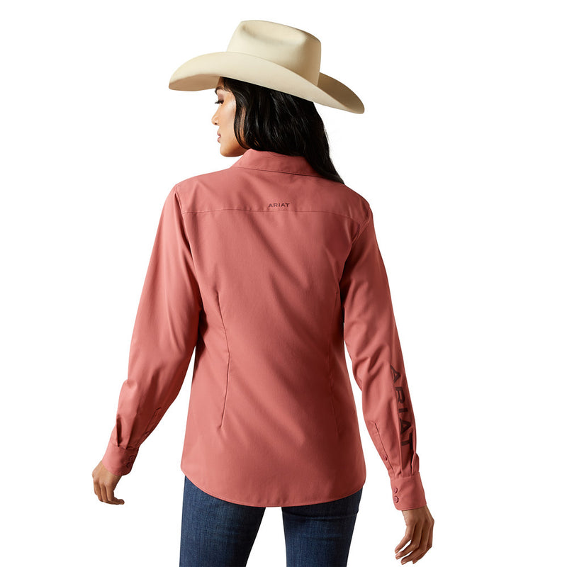 Ariat Women's Kirby Pro Team Mauvewood Shirt
