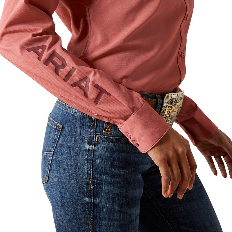 Ariat Women's Kirby Pro Team Mauvewood Shirt