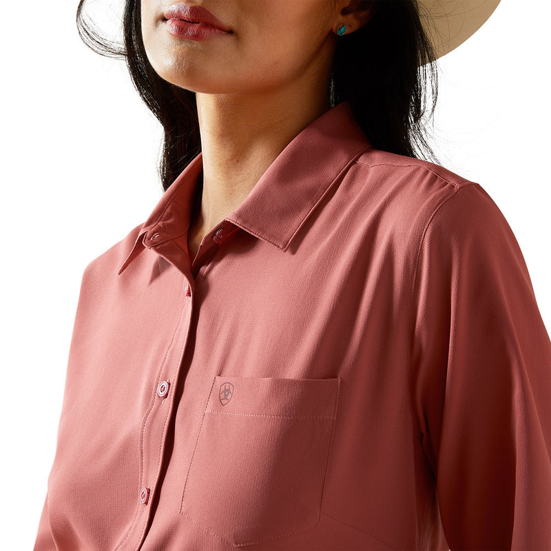 Ariat Women's Kirby Pro Team Mauvewood Shirt