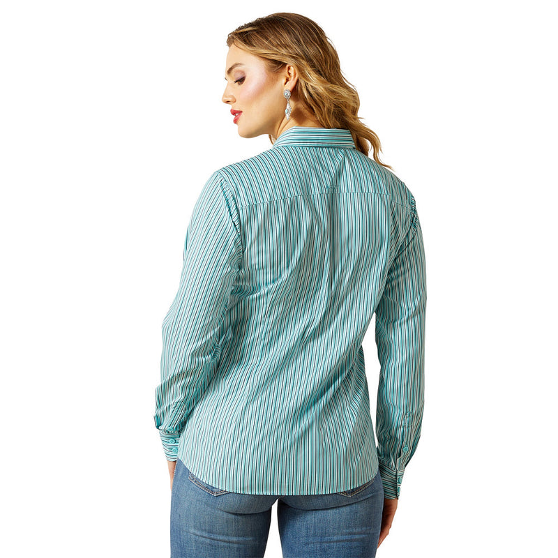 Ariat Women's Kirby Pro Team Aqua Shirt