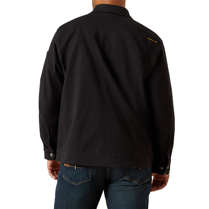 Ariat Men's Rebar Made Tough Shop Black Jacket
