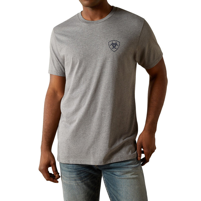 Ariat Men's Graphite Iron Ranch Arch Tee Shirt