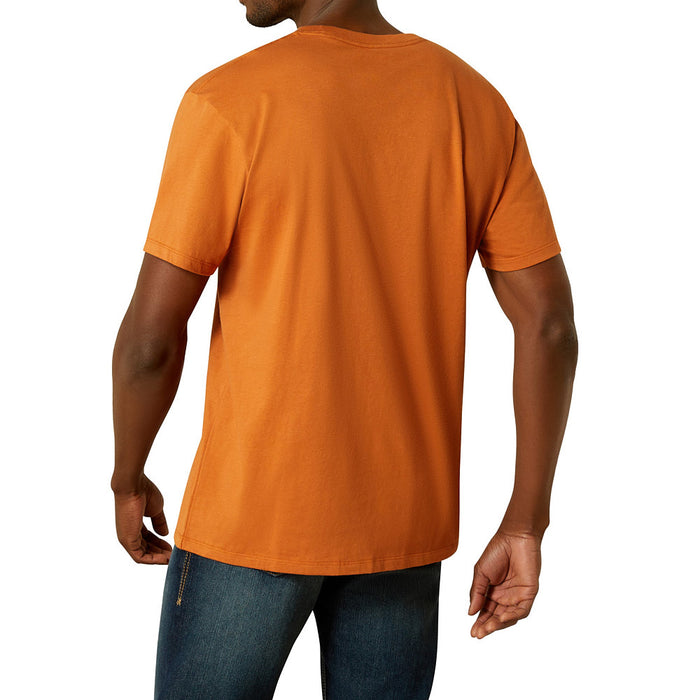 Ariat Men's Adobe Underlands Camo Badge Tee Shirt