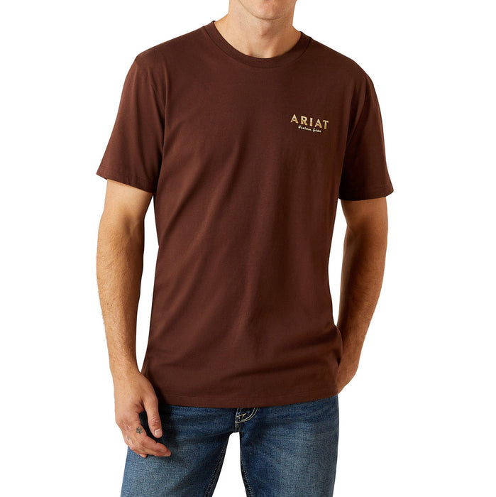 Ariat Men's Deep Mahogany Haters Club Tee Shirt