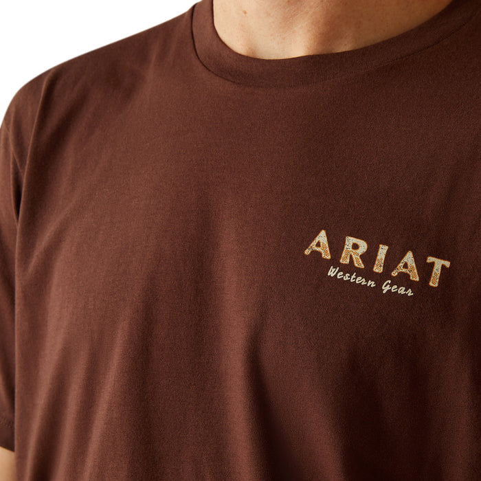 Ariat Men's Deep Mahogany Haters Club Tee Shirt