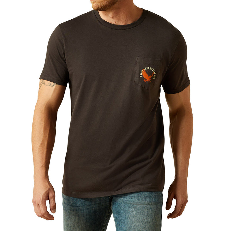 Ariat Men's Vintage Black Eagle Tee Shirt