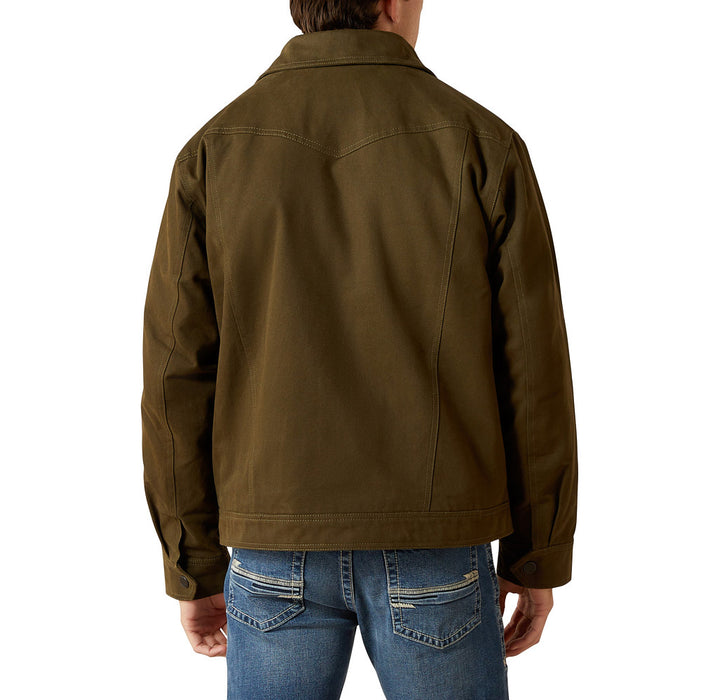 Ariat Men's Desert Sand Khaki Canvas Rancher Jacket