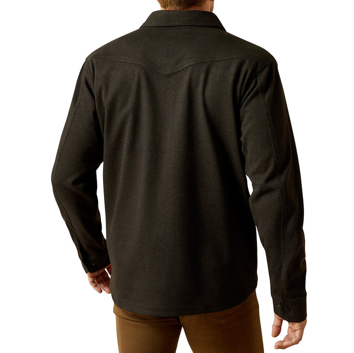Ariat Men's Cattleman Black Shirt Jacket