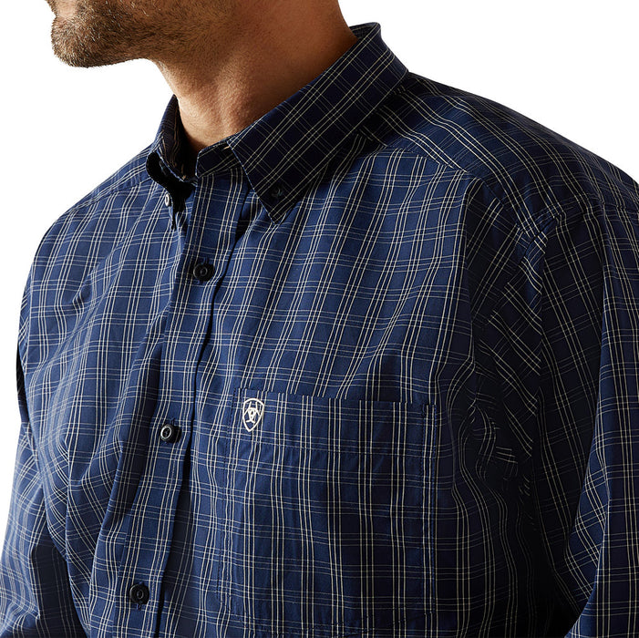 Ariat Men's Blue Pro Series Sawyer Button Shirt