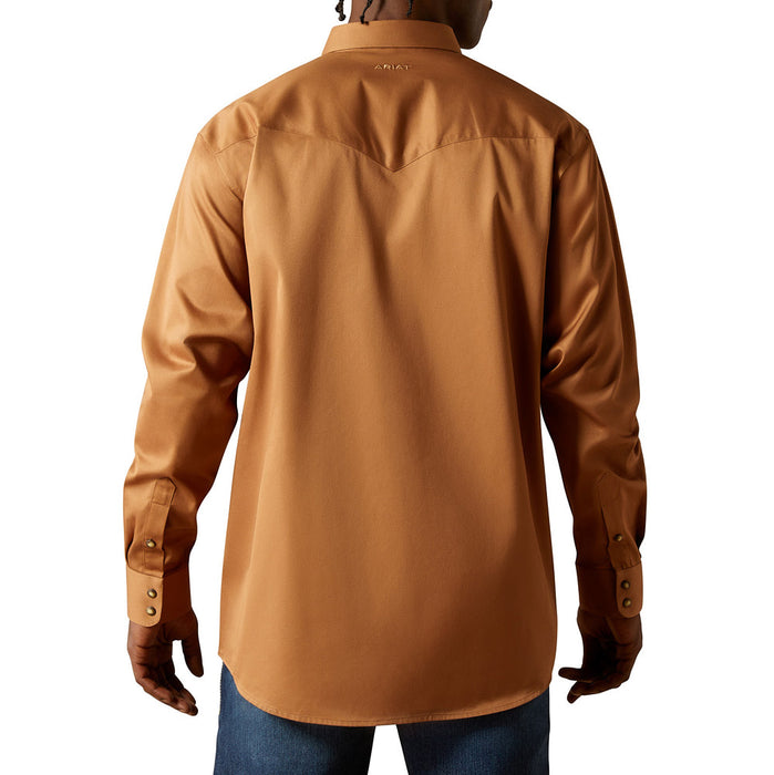 Ariat Men's Tan Snap Shirt