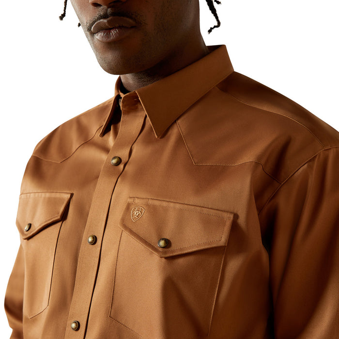 Ariat Men's Tan Snap Shirt
