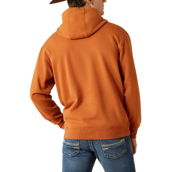 Ariat Men's Adobe Stitch Shield Logo Hoodie