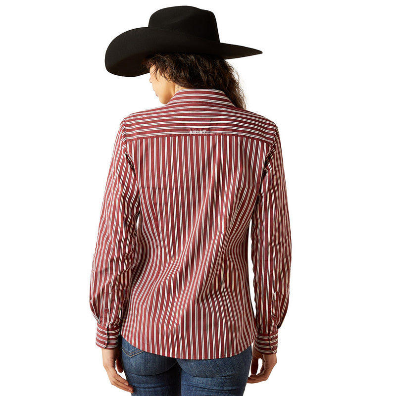 Ariat Women's Cabernet Stripe Kirby Shirt