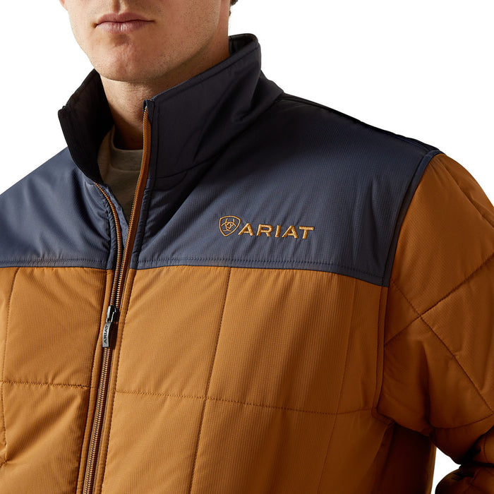 Ariat Men's Blue Lights/Almond Crius Jacket