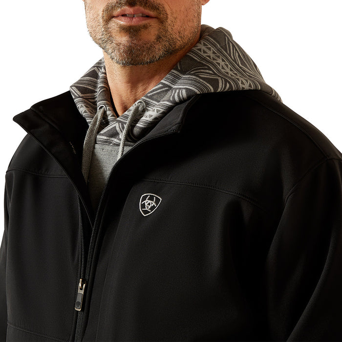 Ariat Men's Black Vernon Softshell Jacket