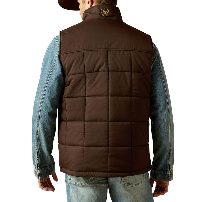 Ariat Men's Brown Cruis Insulated Vest
