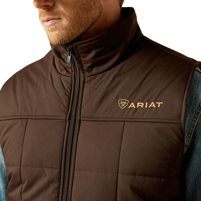 Ariat Men's Brown Cruis Insulated Vest