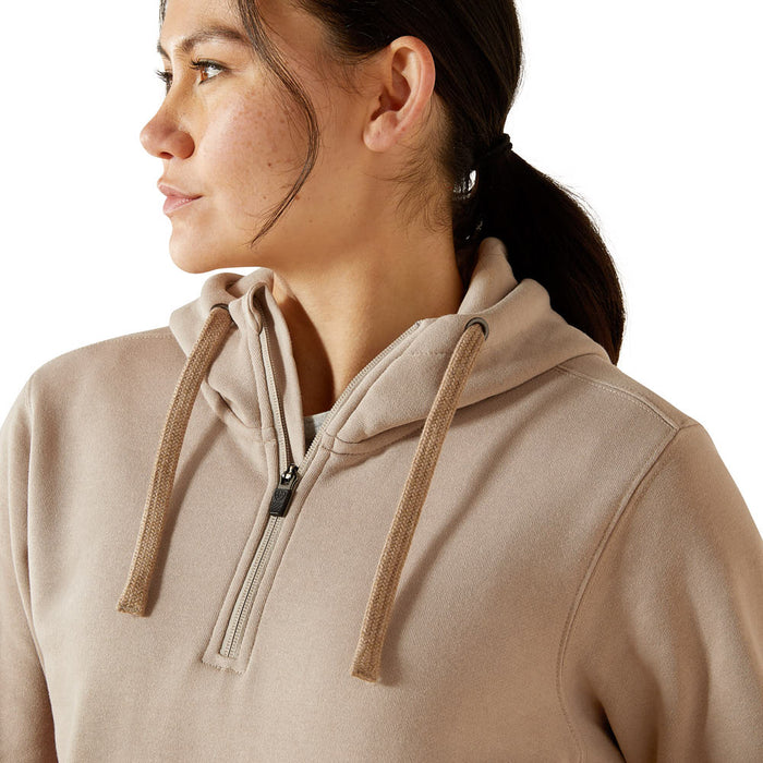 Ariat Women's String Rebar 1/2 Zip Hoodie