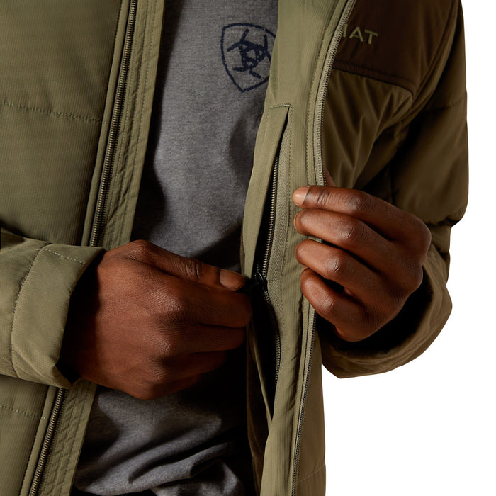 Ariat Men's Green Cruis Hooded Jacket