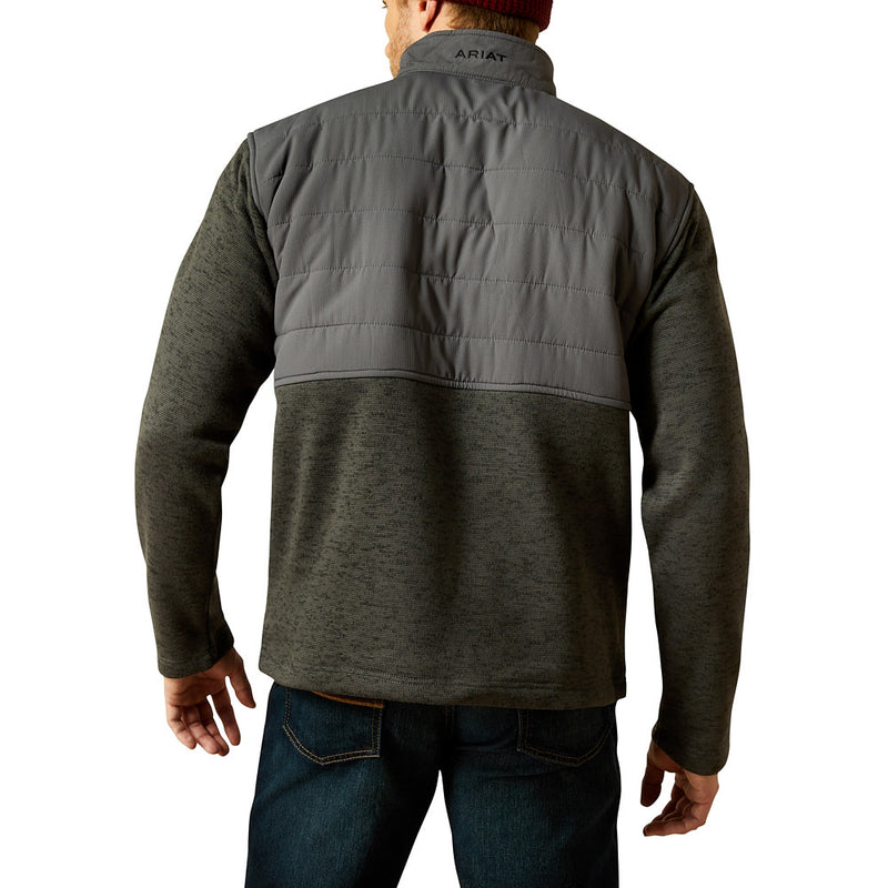 Ariat Men's Grey Caldwell Snap Sweater