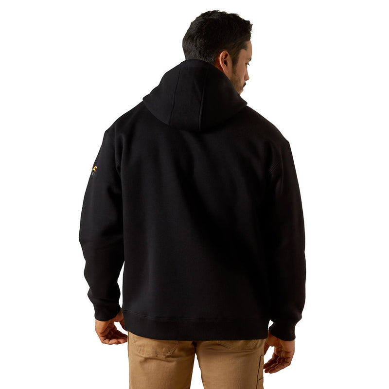 Ariat Men's Rebar Heavy Weight Black Hoodie