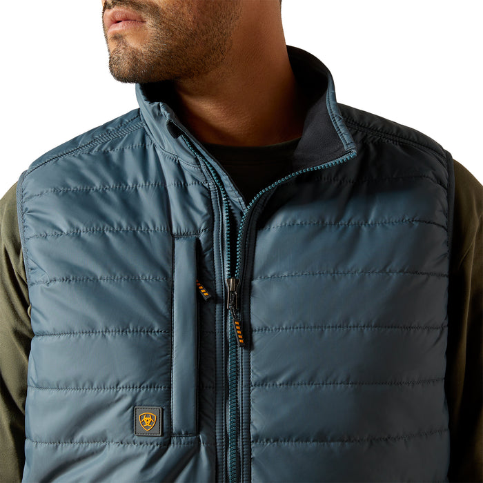 Ariat Men's Rebar Dark Slate Cordura Insulated Vest
