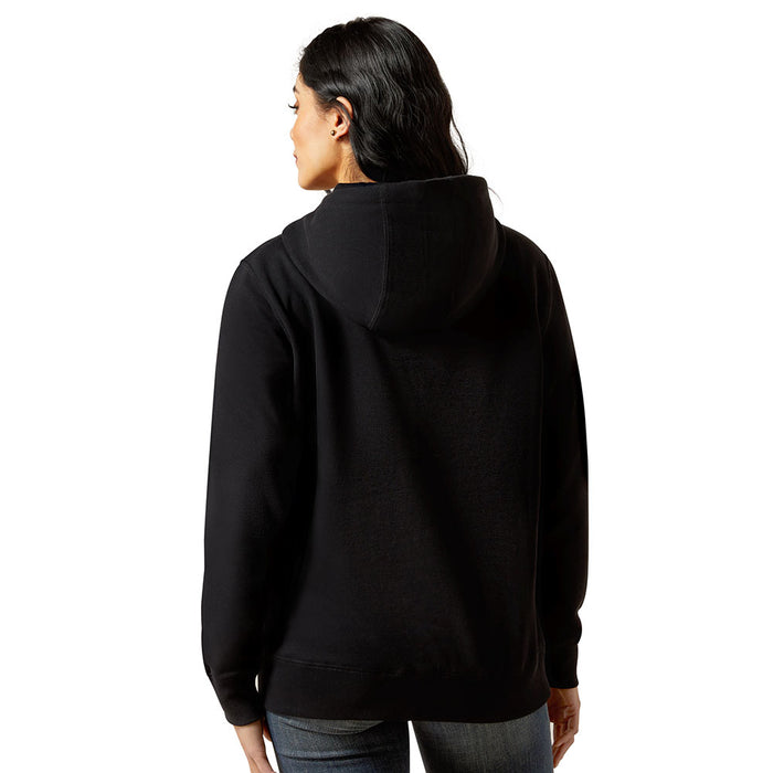 Ariat Women's Black Booted Logo Hoodie