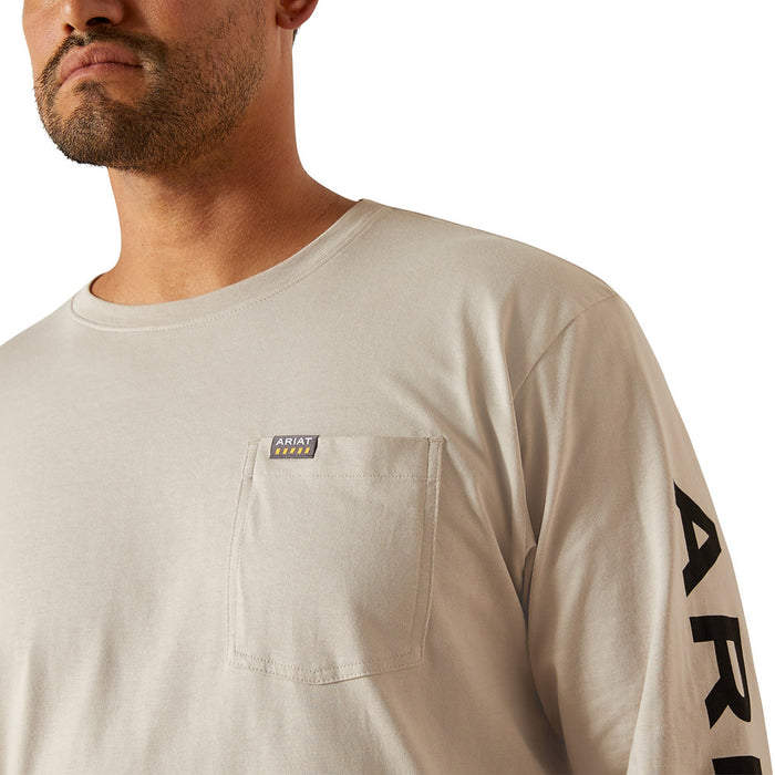 Ariat Men's Rebar Cotton Strong String Pocket Tee Shirt